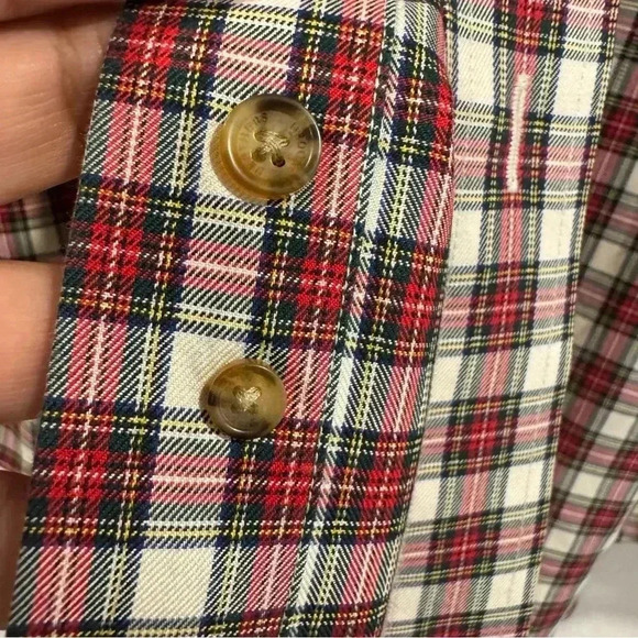 Brooks Brothers The Original Polo Shirt Plaid Regular Fit Non Iron L - Picture 7 of 9